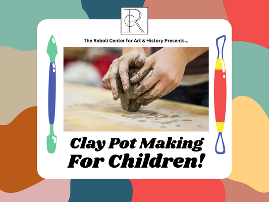 Clay Pot Making Workshop for Littles 9/28/25