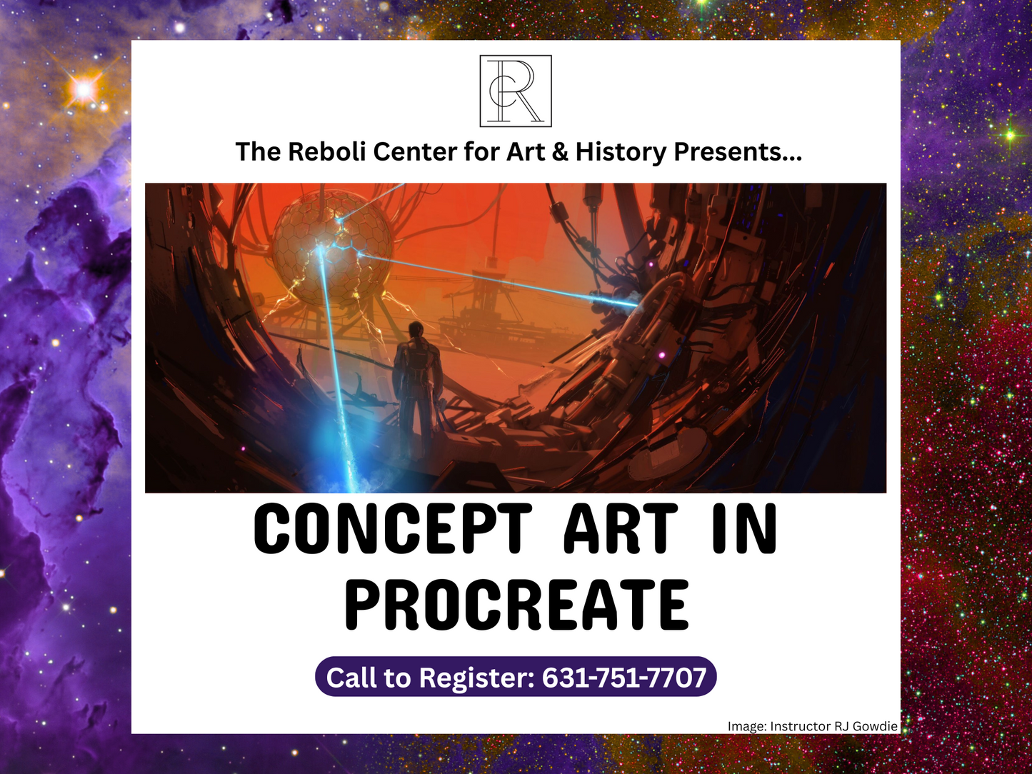 Concept Art in Procreate for Teens, Monday Night Fall Class Series, 6pm - 9pm
