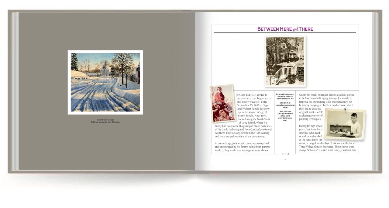 Joseph Reboli Between Here and There Limited Edition Book *REPRINT*
