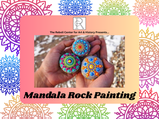Mandala Rock Painting Workshop | Weds Nov 26th, 2025, 6:30-8:30pm