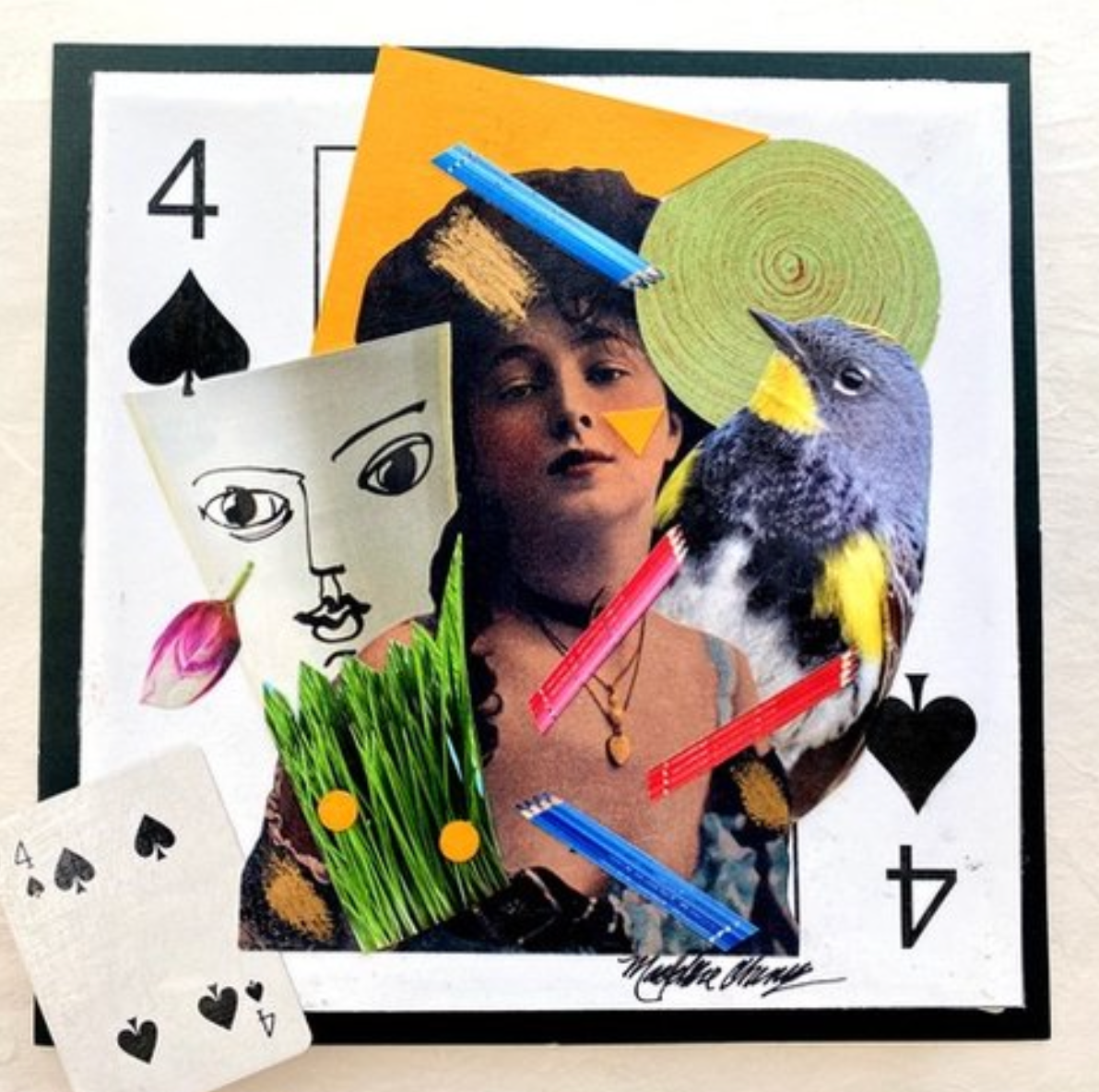 Collage Making Workshop with Madeline Cherney 8/10/25