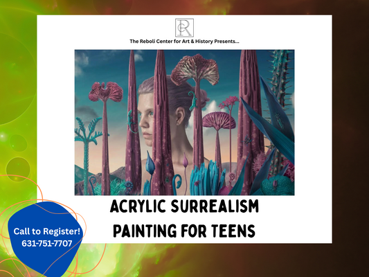 Acrylic Surrealism Painting Workshop for Teens 8/20/25
