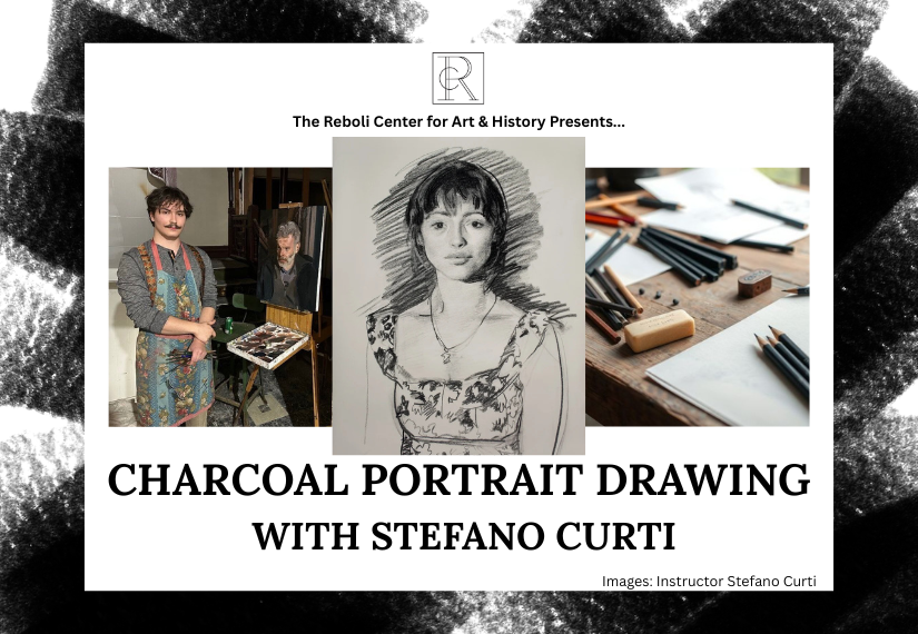 Portrait Charcoal Drawing Workshop with Stefano Curti | Sunday, April 26th, 2026 | 9:30am - 12:30pm
